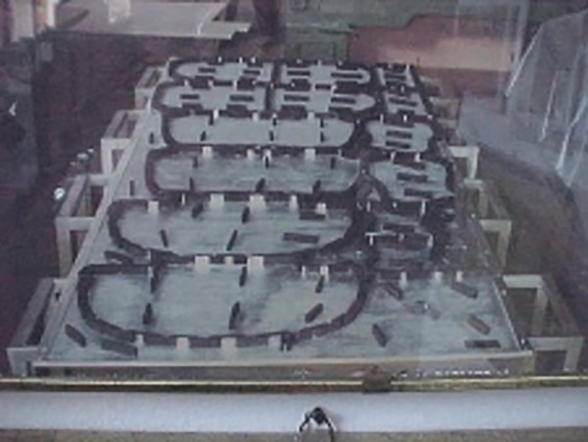 Fustella per selleria auto. 8500 x 1600 x h50_