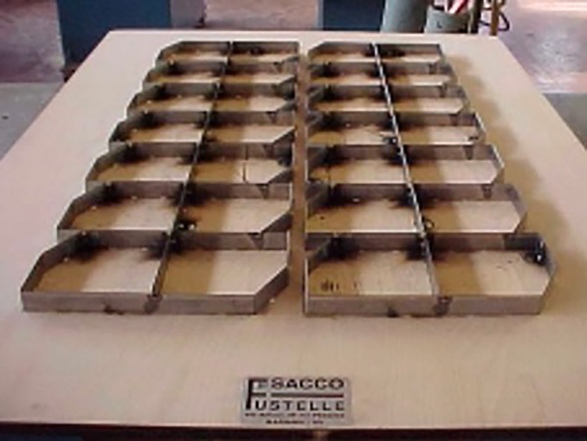 Fustelle per materiali isolanti